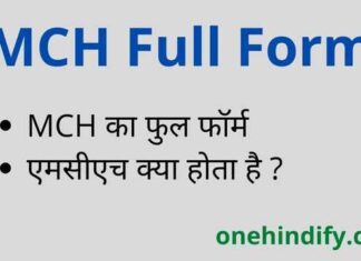 MCH Full Form in Hindi – एमसीएच का फुल फॉर्म मेडिकल में क्या है ? MCH Full Form in Hindi - एमसीएच का फुल फॉर्म मेडिकल में क्या है ?